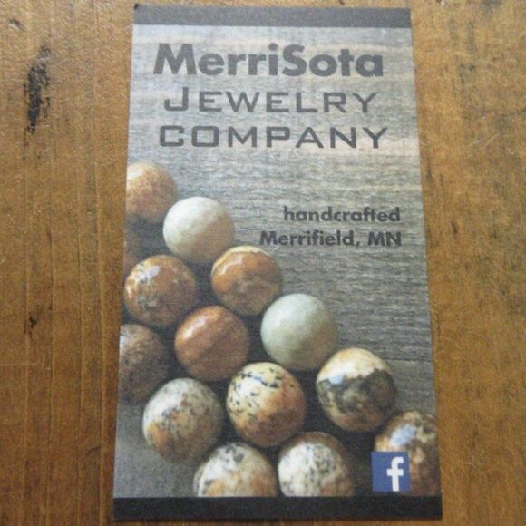 MERRISOTA JEWELRY Unakite Jasper Red Fire Agate Stretch Bracelet Size 7 Inch NEW - Picture 6 of 6